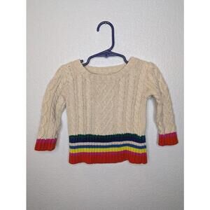 Peek cable knit sweater Size 12-18mo